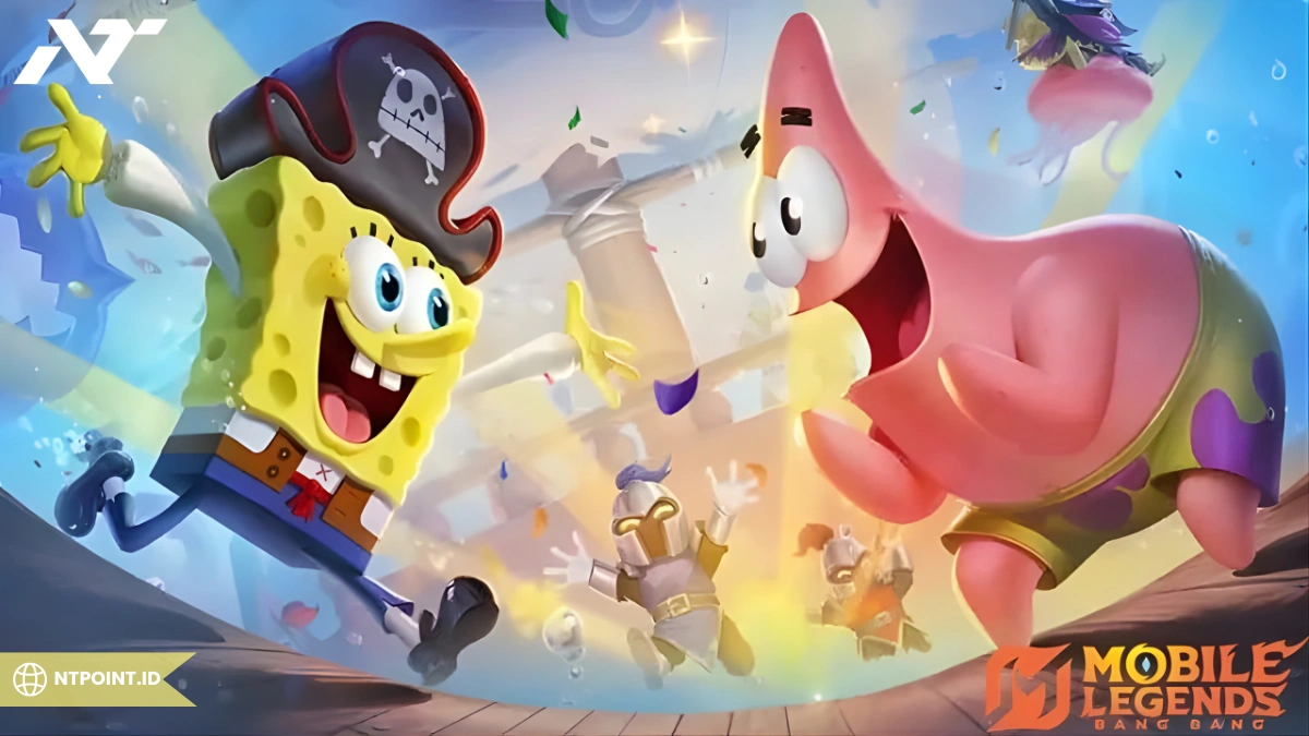 Detail Event Kolaborasi MLBB x SpongeBob SquarePants: Cara Dapat Skin Gratis | NTPOINT