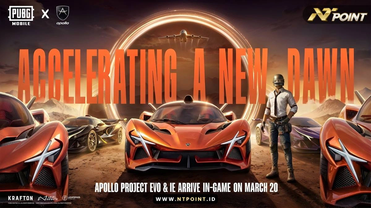 Rayakan Ultah Ke-8, PUBG Mobile Kolaborasi Dengan Apollo Hadirkan Hypercar Eksklusif 2026