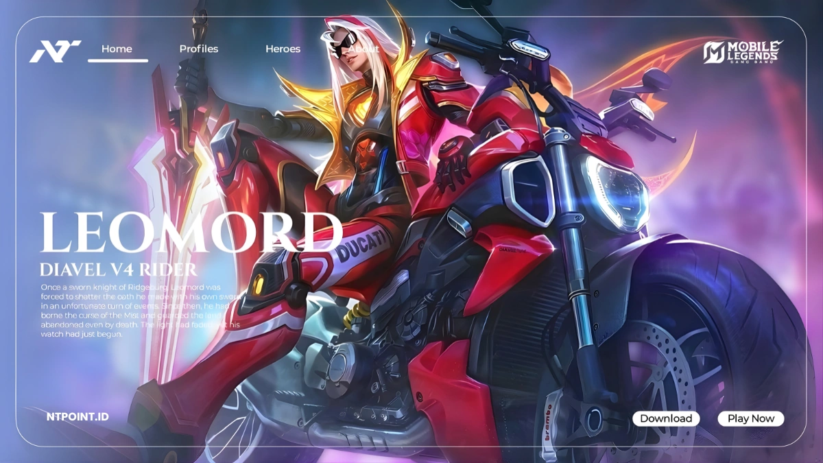 Guide Leomord ML 2025 Dari NTPOINT: Role, Skill, Item, Battle Spell, Emblem, dan Counter Terbaru