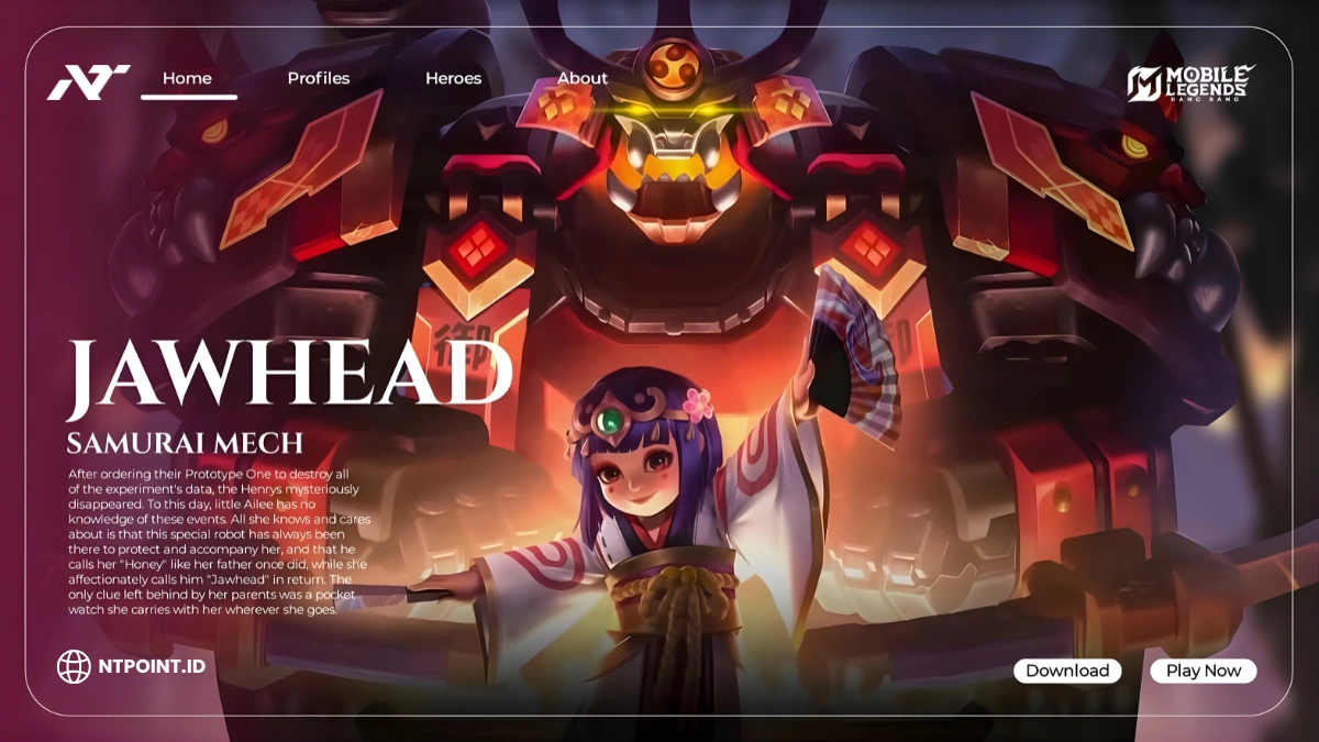 Guide Jawhead ML Dari NTPOINT: Role, Skill, Item, Battle Spell, Emblem, dan Counter Terbaru 2025