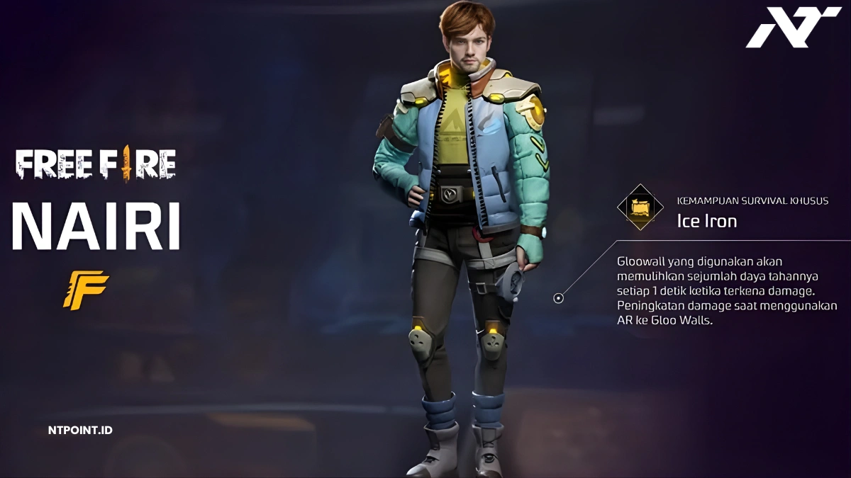 Guide Nairi FF Versi NTPOINT: Profil, Fakta, Combo Skill, dan Cara Menggunakannya